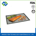 Custom logo design silicone cookie sheet non-stick bbq baking mat